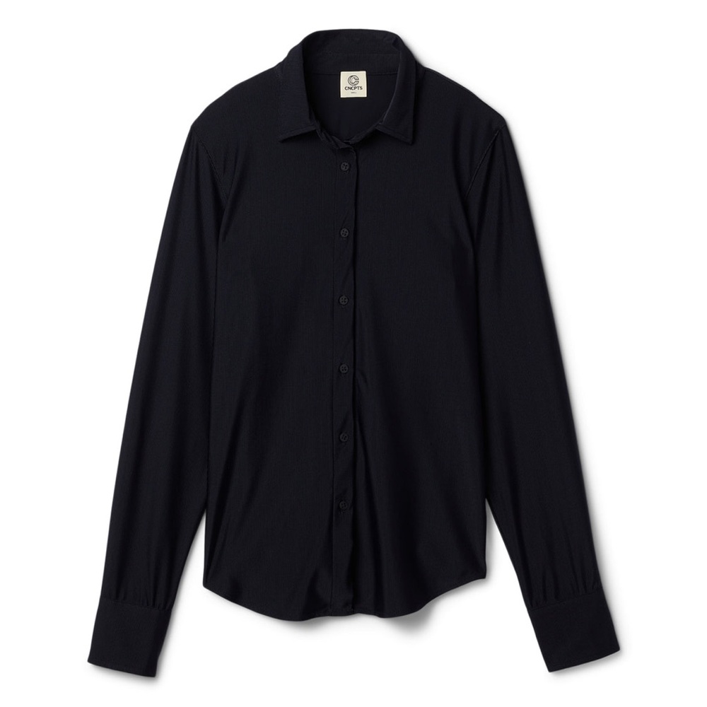 CNCPTS BUTTON UP SHIRT (BLACK)